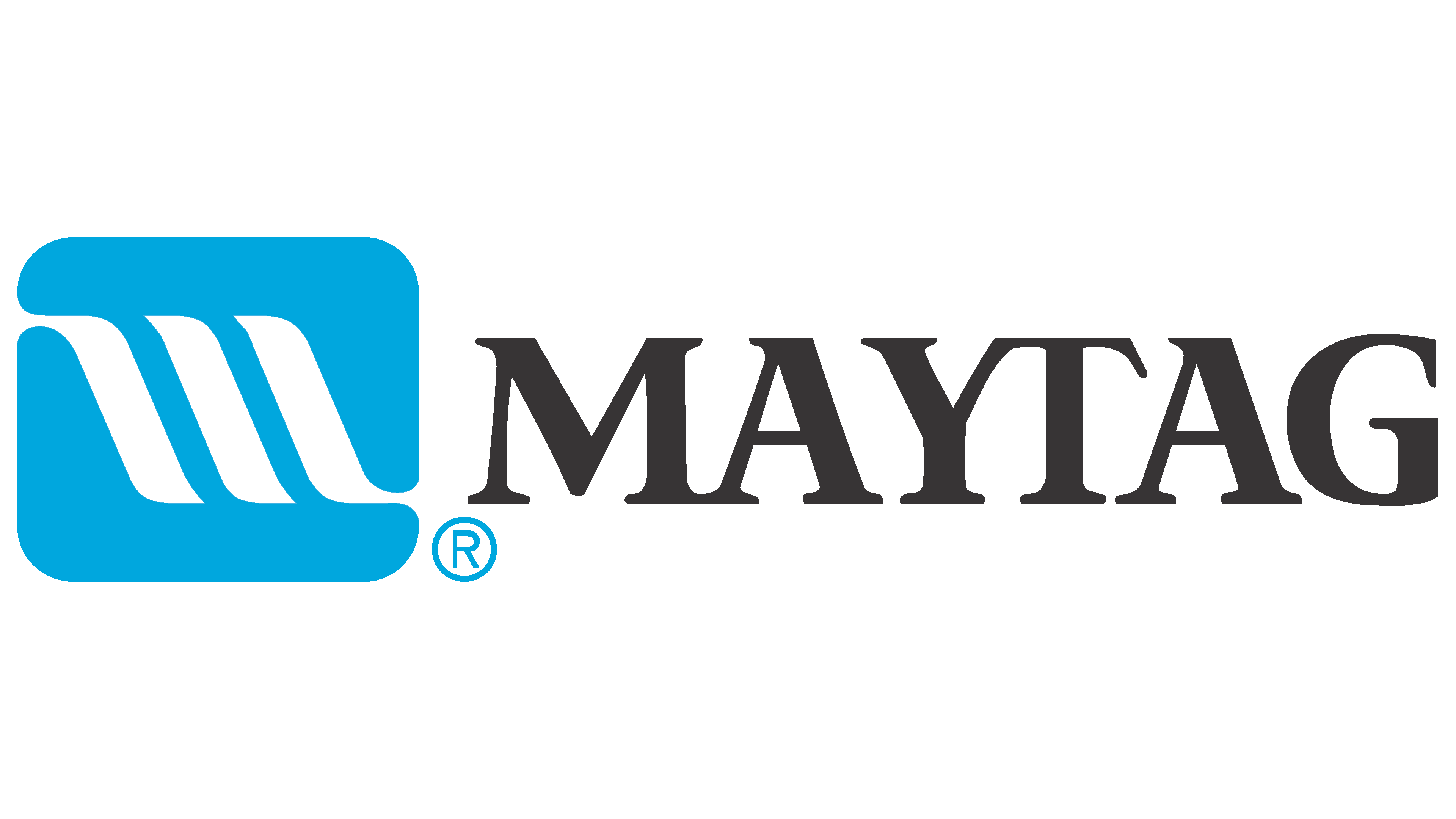 Logo da marca Maytag